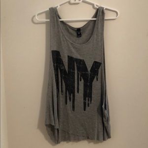 Grey tank top